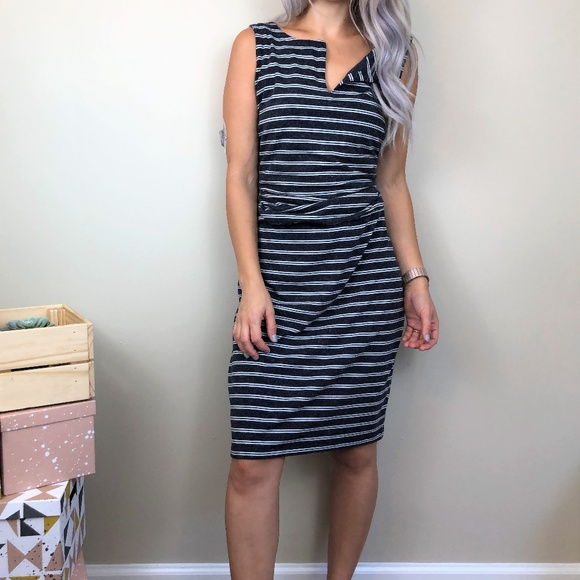 Athleta Dresses & Skirts - Athleta Navy Striped Dress